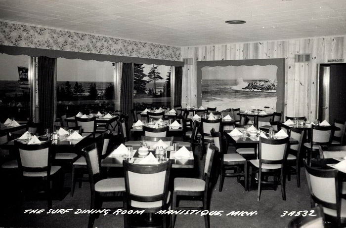 The Surf (Bayside Hotel) - Old Post Card (newer photo)